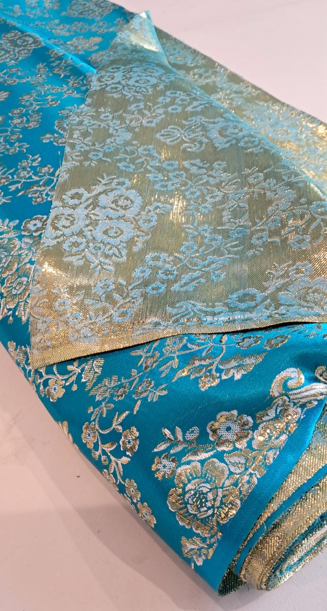 OS01-5002P Orient satin, Turkoosi - Image 2