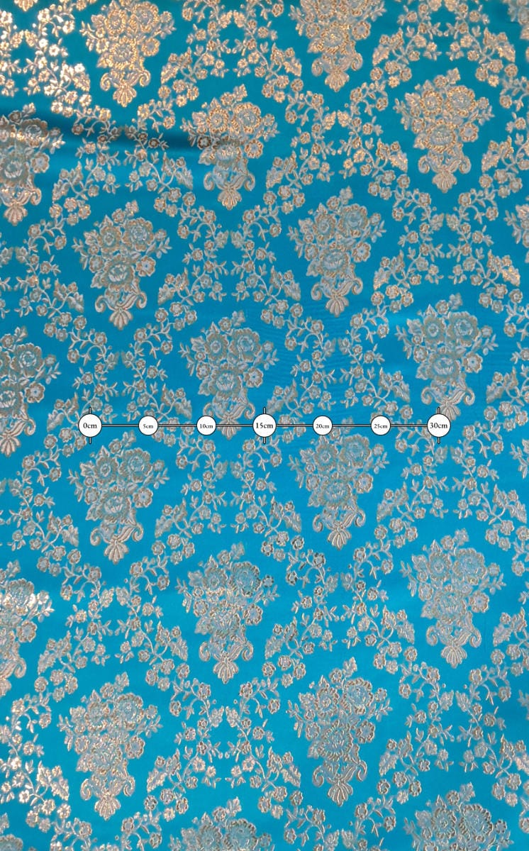 OS01-5002P Orient satin, Turkoosi - Image 3